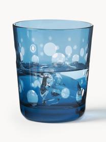 Set 6 bicchieri acqua Cuttings, Vetro, Multicolore, Ø 9 x Alt. 10 cm
