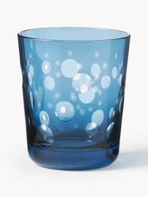 Wassergläser Cuttings, 6er-Set, Glas, Bunt, Ø 9 x H 10 cm, 250 ml