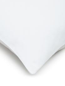 Pościel z satyny bawełnianej Yuma, Beżowy, biały, 155 x 220 cm + 1 poduszka 80 x 80 cm