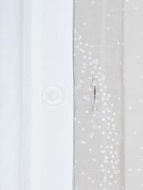 Baumwollsatin-Bettwäsche Yuma mit Kranichmotiv, Webart: Satin Fadendichte 210 TC,, Beige, Weiß, 155 x 220 cm + 1 Kissen 80 x 80 cm