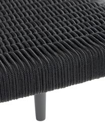 Chaise design bois massif Nina, Noir