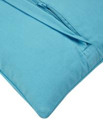 Federa arredo in cotone blu Paloma, 100% cotone, Blu, Larg. 45 x Lung. 45 cm