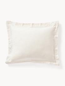 Poszewka na poduszkę z lnu Pure, Złamana biel, S 40 x D 80 cm
