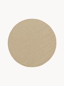 Rond in- & outdoor vloerkleed Toronto, 100% polypropyleen, Beige, Ø 150 cm (maat M)