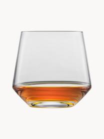 Verres à whisky en cristal Pure, 4 pièces, Verre cristal Tritan, Transparent, Ø 10 x haut. 9 cm, 380 ml