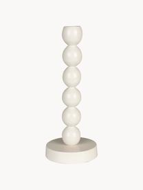 Candelabro de porcelana Bubble, Porcelana, Blanco Off White, Ø 10 x Al 26 cm