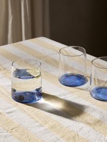 Mundgeblasene Wassergläser Hadley, 4 Stück, Borosilikatglas, mundgeblasen

Entdecke die Vielseitigkeit von Borosilikatglas für Dein Zuhause! Borosilikatglas ist ein hochwertiges, zuverlässiges und robustes Material. Es zeichnet sich durch seine aussergewöhnliche Hitzebeständigkeit aus und ist daher ideal für Deinen heissen Tee oder Kaffee. Im Vergleich zu herkömmlichem Glas ist Borosilikatglas widerstandsfähiger gegen Brüche und Risse und somit ein sicherer Begleiter in Deinem Zuhause., Transparent, Blau, Ø 9 x H 10 cm, 400 ml
