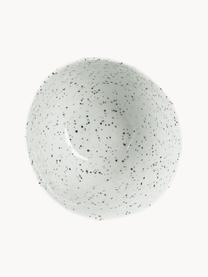Porseleinen schalen Poppi, 2 stuks, Porselein, Wit, zwart gespikkeld, Ø 15 x H 10 cm