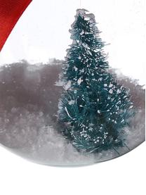 Set de adornos navideños Magic, 2 uds., Cristal templadobrPlástico, Verde, azul petróleo, Ø 8 cm