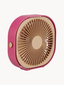 Ventilador de mesa móvil Fantastic, Plástico, Rosa, beige claro, An 20 x Al 20 cm