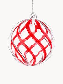 Palline albero di Natale Blend 8 pz, Vetro, Trasparente, rosso, Ø 10 x Alt. 10 cm