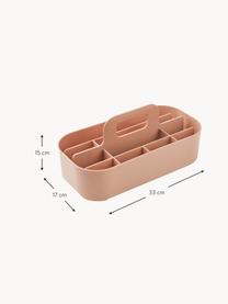 Organizer Hope, 60% plastica ABS riciclata, 40% plastica ABS, Rosa chiaro, Larg. 33 x Alt. 15 cm