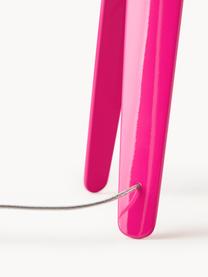 Kleine LED tafellamp Cyborg met touch functie, Lamp: gelakt aluminium, Roze, Ø 20 x H 31 cm