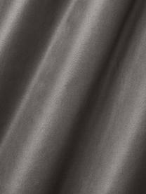 Drap-housse en satin de coton Premium, Anthracite, larg. 90 x long. 200 cm, haut. 25 cm