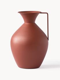 Komplet ręcznie wykonanych wazonów Roman, 3 elem., Żelazo malowane proszkowo, Rdzawoczerwony, beżowy, brązowy, Komplet z różnymi rozmiarami