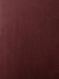 Fluwelen bank Fluente (2-zits) in roodbruin met metalen poten, Bekleding: fluweel (hoogwaardig poly, Frame: massief grenenhout, Poten: gepoedercoat metaal, Bordeauxrood, B 166 x D 85 cm