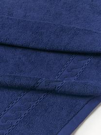 Lot de serviettes de bain Cordelia, 3 élém., 100 % coton

Grammage léger 420 g/m²

Le matériau est certifié STANDARD 100 OEKO-TEX®, 8135CIT, CITEVE, Bleu foncé, Lot de différentes tailles (serviette invité, serviette de toilette et drap de b