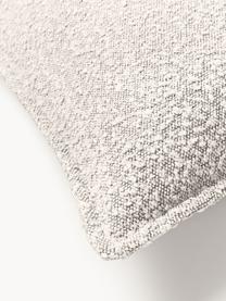 Cojín en tejido bouclé sofá Lennon, Funda: tejido bouclé (80% poliés, Bouclé Off White, An 50 x L 80 cm