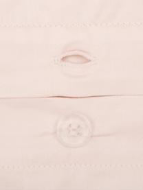 Housse de couette en satin de coton Premium, Rose, larg. 200 x long. 200 cm