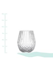 Glas-Vase Luna, Glas, Transparent, Ø 14 x H 17 cm