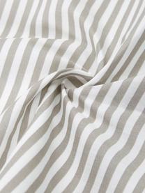 Pruhované obojstranné obliečky na vankúše z organickej bavlny Kinsley, 2 ks, Béžová, biela, Š 40 x D 80 cm