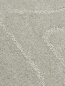 Tappeto in lana fatto a mano Aaron, Retro: 100% cotone Nel caso dei , Greige, Larg. 300 x Lung. 400 cm (taglia XL)