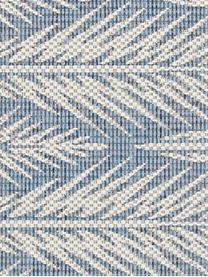 Design In- & Outdoor-Teppich Pella mit grafischem Muster, 100% Polypropylen, Blau, Beige, B 200 x L 290 cm (Größe L)