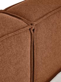 Polsterbett Lennon mit Stauraum, Bezug: 100% Polyester Der hochwe, Gestell: Massives Kiefernholz, FSC, Webstoff Nougat, B 200 x L 200 cm
