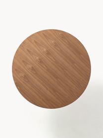 Runder Esstisch Menorca, in verschiedenen Größen, Tischplatte: Mitteldichte Holzfaserpla, Walnussholz, Schwarz, Ø 120 cm