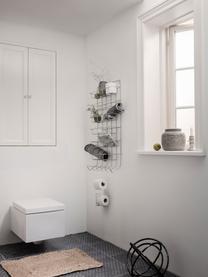 Toilettenpapierhalter Via in Weiss, Stahl, beschichtet, Weiss, 12 x 24 cm