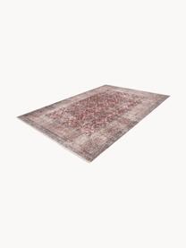 Tapis d'intérieur/d'extérieur avec motif ornemental Maurea, 70 % coton, 30 % polyester, Terracotta, larg. 80 x long. 150 cm (taille XS)