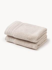 Serviette de toilette en coton bio Premium, tailles variées, 100 % coton bio certifié GOTS (par GCL International, GCL-300517)
Qualité supérieure 600 g/m², Beige clair, Serviettes de toilette, larg. 50 x long. 100 cm