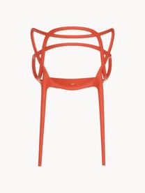 Armstoelen Masters, 2 stuks, Kunststof, Oranje, B 57 x D 47 cm