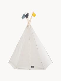 Dětské teepee z organické bavlny Hippie, 100 % organická bavlna, Světle béžová, více barev, Š 135 cm, V 135 cm