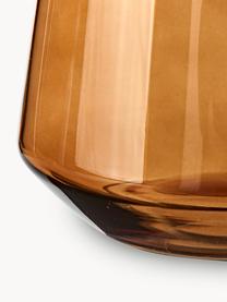 Ručne fúkaná sklenená váza Joyce, rôzne veľkosti, Sklo, Svetlohnedá, Ø 16 x V 16 cm