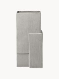 Vaas Monolith, Keramiek, Grijs, B 24 x H 50 cm