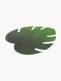 Tovaglietta americana a forma di foglia Jungle 6 pz, Materiale sintetico (PCV), Verde, Larg. 37 x Lung. 47 cm