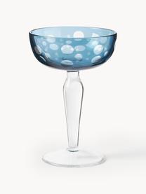 Champagnerschalen Cuttings, 6er-Set, Glas, Bunt, Ø 10 x H 15 cm, 150 ml