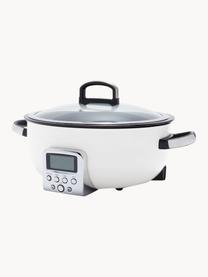 Multi-Cooker con rivestimento antiaderente Elite, Coperchio: vetro, Bianco, Larg. 45 x Alt. 22 cm