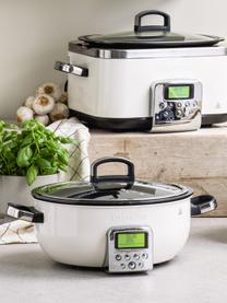 Robot de cocina antiadherente Elite, Asas: acero inoxidable, Blanco, An 45 x F 22 cm