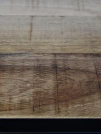 Aparador de madera y metal Levels, Madera de mango, metal, Marrón, negro, An 170 x Al 55 cm
