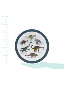 Geschirr-Set Dino, 3-tlg., Melamin, Kunststoff, Mehrfarbig, Sondergrößen