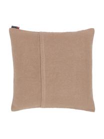 Poszewka na poduszkę z bawełny Nova Punkt, Tapicerka: 85% bawełna, 8% wiskoza, , Brązowy, czarny, S 50 x D 50 cm