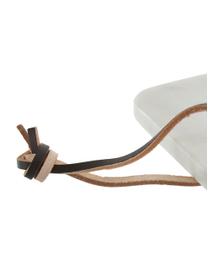 Marmor-Schneidebrett Strip, Weiß, marmoriert, Goldfarben, B 37 x T 15 cm