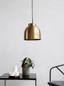 Kleine hanglamp Bowl, Lampenkap: messing, Messing, Ø 22 x H 23 cm