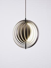 Lampada a sospensione di design Moon, Paralume: metallo rivestito, Bianco, Ø 34 x Alt. 34 cm
