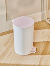 Papelera Anton, Plástico, Blanco, rosa, 3 L