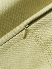 Funda de cojín bordada Pritha, 100% algodón, Verde, An 45 x L 45 cm