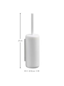 Escobilla de baño para pared Rim, Blanco, Ø 11 x Al 38 cm
