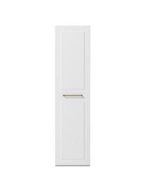 Armadio componibile con anta battente Charlotte, larg. 50 cm, in diverse varianti, Bianco, Interno Basic, larg. 50 x alt. 200 cm